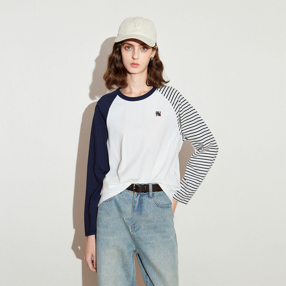 Women's Asymmetrical Long Sleeve T-shirt