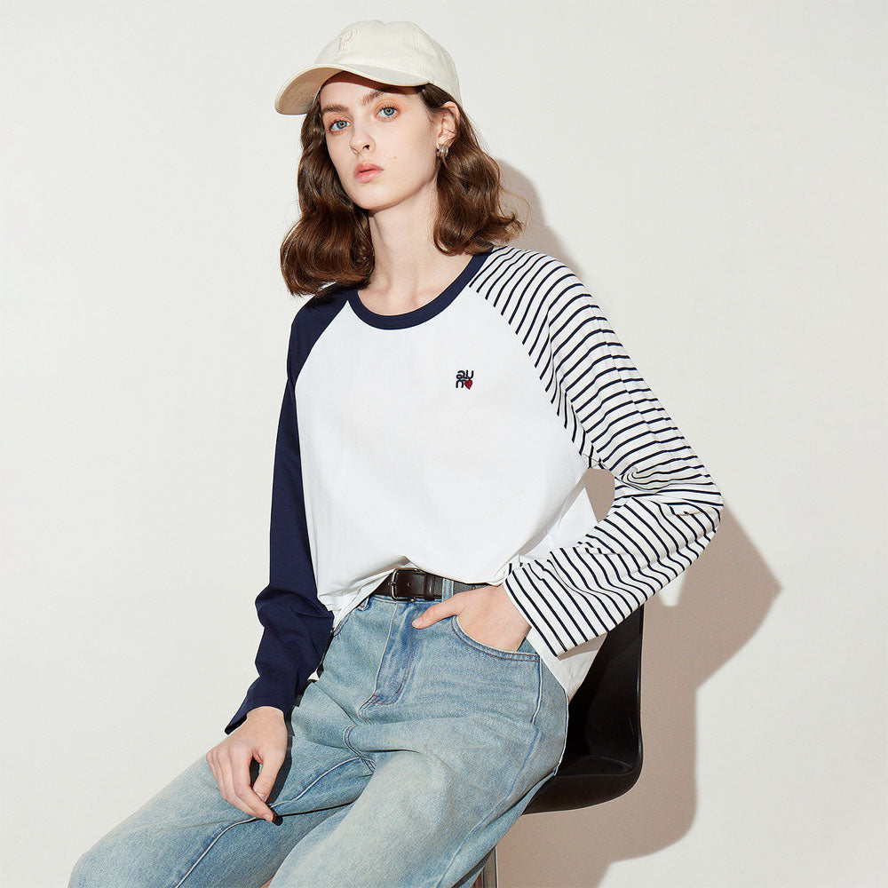 Women's Asymmetrical Long Sleeve T-shirt