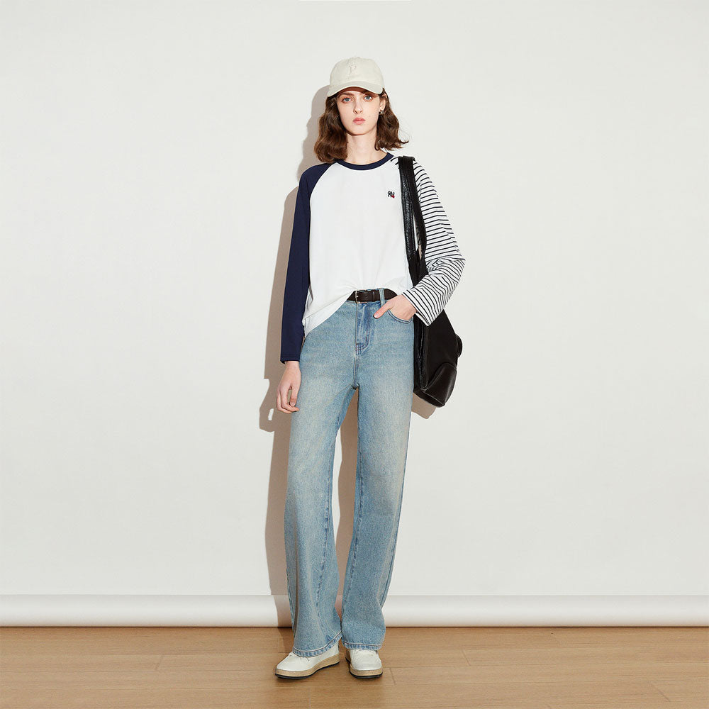 Women's Asymmetrical Long Sleeve T-shirt