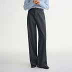 High Waist Flared Trousers