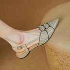 Women's Pointed Toe Slingback Pumps