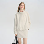 Women's Cropped Stand Collar Jacket