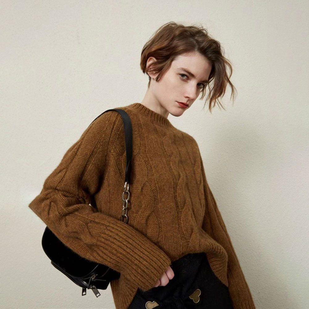 Women's Pure Wool Cashmere Sweater