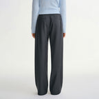 High Waist Flared Trousers
