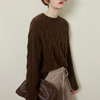 Women's Pure Wool Cashmere Sweater