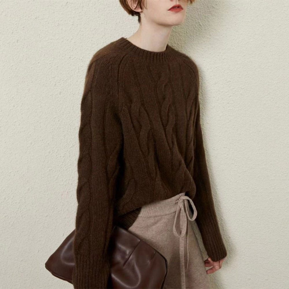 Women's Pure Wool Cashmere Sweater