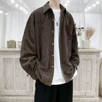 Men's Corduroy Long Sleeve Shirt
