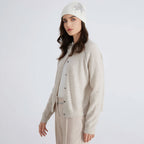 Women's Cashmere Buttoned Cardigan