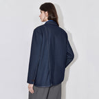 Women's Oversized Denim Blazer